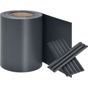 Juskys PVC Sichtschutzstreifen Zaunfolie anthrazit Sichtschutz Sonnenschutz