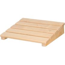 Bild für Sauna Kopfstütze Klassik Abachiholz