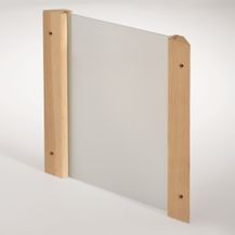 Bild für Infraworld Eckblendschirm Design Fichte ESG Glas für Sauna Saunazubehör S2260