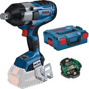 Bosch Professional GDS 18V-1050 HC Akku-Drehschlagschrauber BITURBO Anziehmoment 1050 Nm Losbrechmoment 1700 Nm in L-BOXX