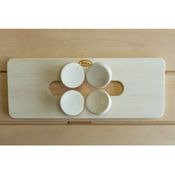 Sauna 4 Punkt Kopfstütze Espe antirutsch by HaLu