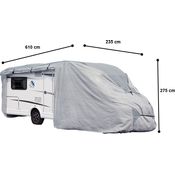 Abdeckplane für Wohnmobile, imprägniert, Größe S