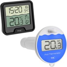 Bild für Funk Poolthermometer Marbella TFA 30.3066 Schwimmbadthermometer