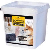 Wilpeg Eis- und Schnee Auftaugranulat Pfotenfreund, schont Tierpfoten, Winterstreu, Streugranulat, Eisfrei, Streusalz Ersatz, Taumittel Inhalt:5 Liter