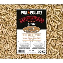 Bild für 5 Hartholz Pellets 100% Buche BBQ Beech 30 Kg Grillpellets zum Grillen Räuchern