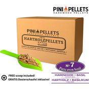 7 Hartholz Pellets Pizza Oven Basilikum 10 Kg Grillpellets zum Grillen Räuchern