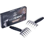 MOESTA-BBQ 19231 - Edelstahl Meat-Claws – Ideale BBQ-Claws für Pulled Pork, Beef Chicken - Bärenkrallen, Fleisch-Krallen