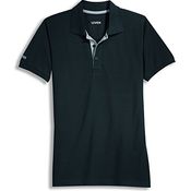 Uvex Unisex-Arbeits Workwear - Schwarzes Poloshirt - aus Tencel-Gewebe S