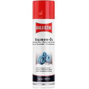 BALLISTOL 25307 Silikon-Öl 400ml Spray – Mineralöl-freie Schmierung für Gummi, Polymere, Plastik, Metalle - Säurefrei