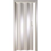 Kunststoff - Falttür ohne Fenster Luciana weiß 88,5x202 cm doppelwandig 10 mm; Made in Italy