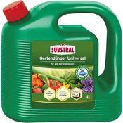 Substral Universal Flüssigdünger, 4L - Fördert Pflanzenwachstum & Blütenbildung, mit Humifirst für alle Gartenpflanzen
