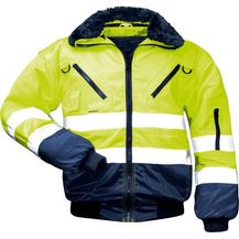 Bild für Norway 23648 Warnschutzpilotenjacke 4-in-1 fluoreszierend gelb