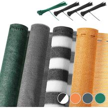 Bild für DETEX Zaunblende 85% Beschattungsgrad 10m lang Sichtschutz Zaun Balkon Geländer Schattiernetz Beschattungsnetz Schattennetz Tennisblende Farbauswahl 109184