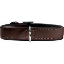 Bild für Hunter Hunde-Halsband Softie braun-schwarz M