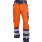 DASSY Lancaster - Warnschutz Bundhose neonorange/dunkelblau 50 STANDARD +/- 290g/m²