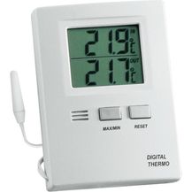 Bild für Thermometer Messber.auß.-50 b.70GradC/in.-10 b.60GradC H85xB60xT15mm Ku.