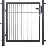 Arvotec Gartentor anthrazit, einflügelig 100 x 140 cm - Preisvergleich