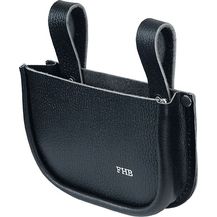 Bild für Nageltasche,einfach FRANZ ca.B18xH12xT4cm schwarz Leder FHB VE: 5