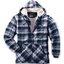 Bild für Thermojacke Vancouver Gr.XL blau/beige-kariert SCHEIBLER