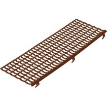 Bild für Laubfanggitter B.100-150mm L.1m braun PROTEKTOR VE: 30