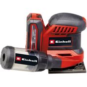 Einhell Akku-Schwingschleifer Faustschleifer TE-OS 18/113 Li - Solo, 22000 U/min, kompakte Bauweise, Staubabsaugung