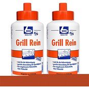 Becher 2x Dr. Becher Grill Rein, Grillreiniger für Grills, Fritteusen und Backöfen, 2 x 1 Liter, hohe Viskosität, spezielle Anwendung mit Pinsel