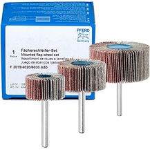 Bild für PFERD Fächerschleifer-Set F