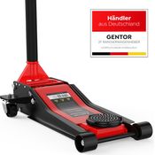 GENTOR Rangierwagenheber 3T Hydraulisch flach 75-505mm - Stabiler Wagenheber für PKW & SUV - Werkstattqualität