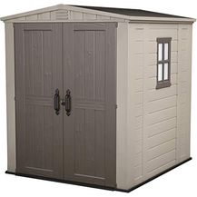 Bild für Keter Gerätehaus Factor 6x6, Beige, 6.2m³ Rauminhalt, Außenmaße (B/T/H)