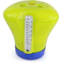 Bild für Höfer grün Pool Dosierschwimmer inkl. Thermometer und Nachfüllanzeige