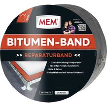 Bild für MEM Bitumen-Band 10 m x 15 cm alu