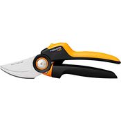 FISKARS XseriesPowerGear Bypass Gartenschere LP961 antihaftbeschichtet, präzisionsgeschliffen, ergonomischer Rollgriff