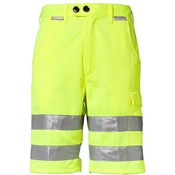 Warnschutz Shorts uni gelb Größe XXXL