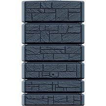 Bild für Regenwasserbehälter Tower Stone 500L Anthrazit Regentonne Regenwassertonne