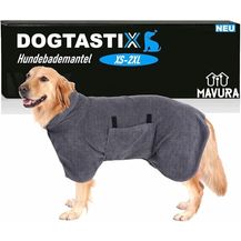 Bild für MAVURA DOGTASTIX Hunde Bademantel schnelltrocknend Mikrofaser für kleine & große Rassen