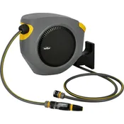 Neptun Wand-Schlauchbox (Schlauchlänge: 40 m, 180 ° schwenkbar)