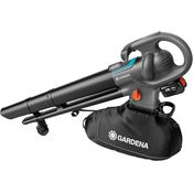 Gardena PowerJetCollect Solo, Akku-Laubsauger/-bläser 18,0 V, Metallrotor, 360-Grad-Rad, 30,0 l Behältervolumen