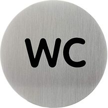 Bild für Durable Türschild Picto rund (WC, 83 mm)