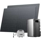 EcoFlow STREAM AC Pro, 1,92 kWh Balkonkraftwerk mit 800 W Mikro-Wechselrichter und 2 × 400 W PV Solarpanels