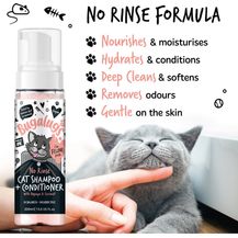 Bild für Bugalugs Katzenshampoo 2 in 1 ohne Wasser