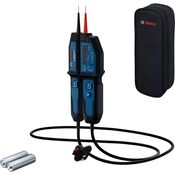 Bosch Professional Spannungsprüfer GVT 1000-15, robuster Prüfgerät bis 1000 V AC/DC, IP65 Schutzklasse, inklusive Tasche