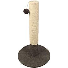 Bild für Pet Tribe Kratzbaum aus Leinen, grau, 37 x 37 x 62 (H)