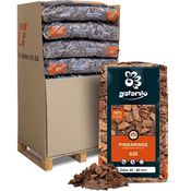 GALAMIO Rindenmulch Pinie 40-60mm, 780l (60l x 13 Säcke) - Dekorativer Bodenbelag für Garten und Terrarium, umweltfreundlich & langlebig