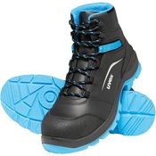 Uvex 2 xenova Sicherheits-Stiefel, S3L ESD, metallfrei, atmungsaktiv, schwarz/blau, Gr. 39