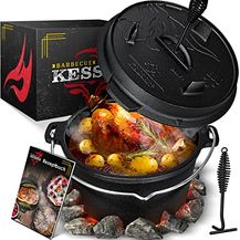 Bild für KESSER® Dutch Oven Set BBQ 4,2 Liter