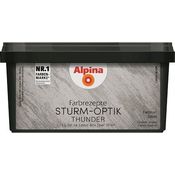 Alpina Effektfarbe Farbrezepte STURM-OPTIK silber 1 L