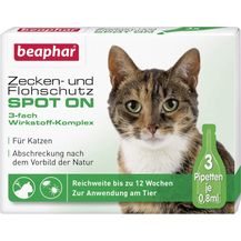 Bild für Beaphar Zecken- und Flohschutz SPOT-ON 3 x 0,8 ml für Katzen