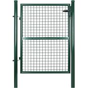 Gartentür Gartentor Hoftor Zauntür Tor Inkl. Schloss 125 x 106cm Grün GGD175G - Grün