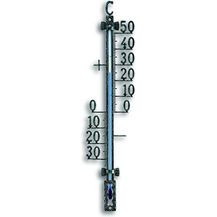 Bild für TFA Dostmann Analoges Thermometer aussen, 12.5001.50, wetterfest, zur Kontrolle der Außentemperatur, altzinn, (L)