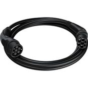 go-e Typ 2 Kabel Black Edition, 2,5 m Wallbox-Ladekabel bis 22 kW, schwarzes Design